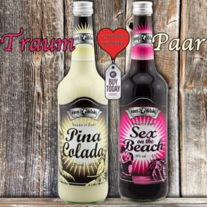 "1 Pina Colada & 1 Sex on the Beach"