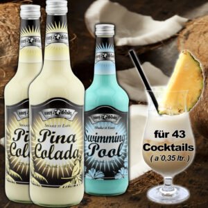 "2 Pina Colada & 1 Swimming Pool"