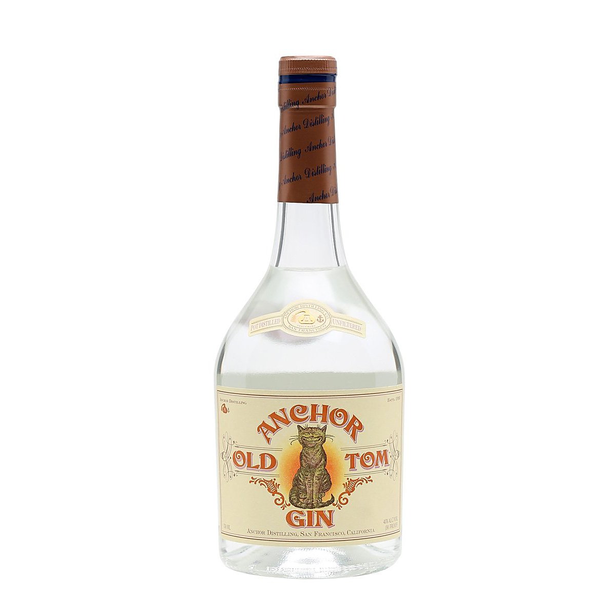 Anchor Old Tom Gin / 45% Vol. 0,7 ltr. / mit STEVIA gesüßt