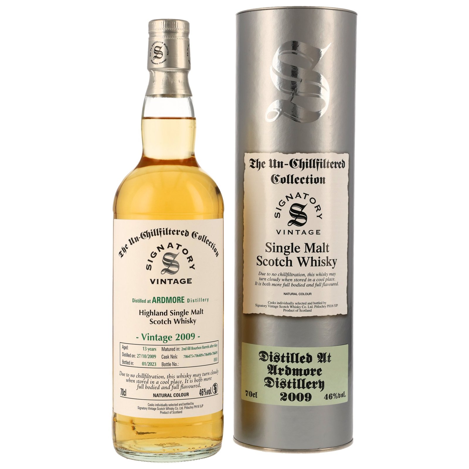 Ardmore 13 Jahre (2009-2023) / Highland Single Malt Whisky / 46% 0,7 ltr. / Signatory Vintage