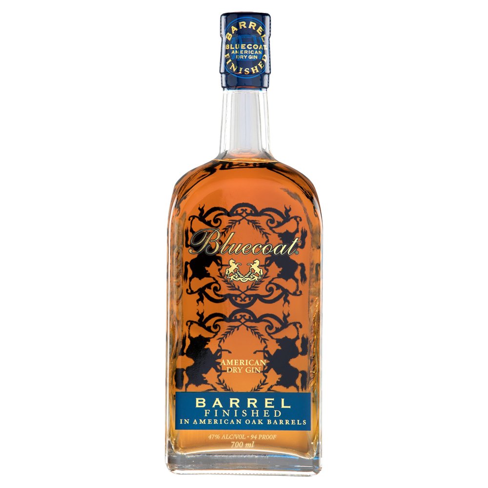 Bluecoat Barrel Finish Gin / 47% Vol. 0,7l / Eichenholzfass gereift