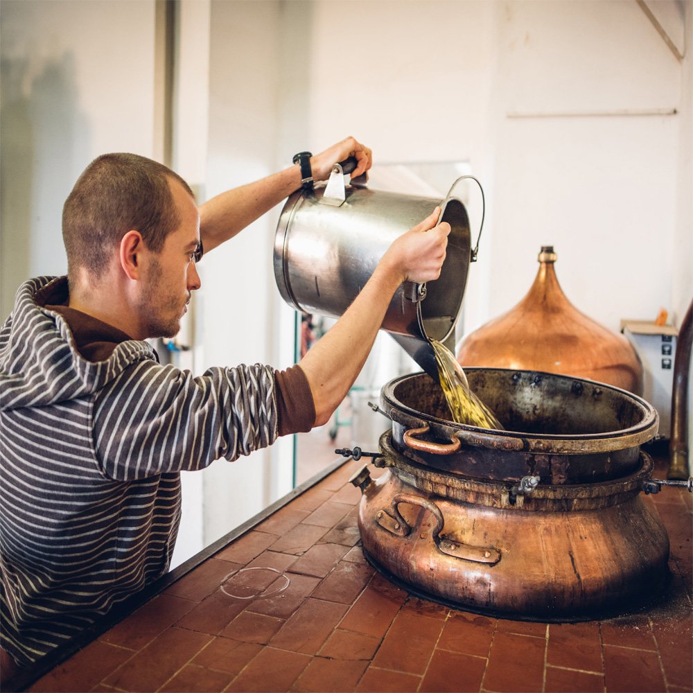 Bordiga Gin Premium Rosa / 42% Vol. 0,7 ltr. / Small Batch Distilled - Image 2