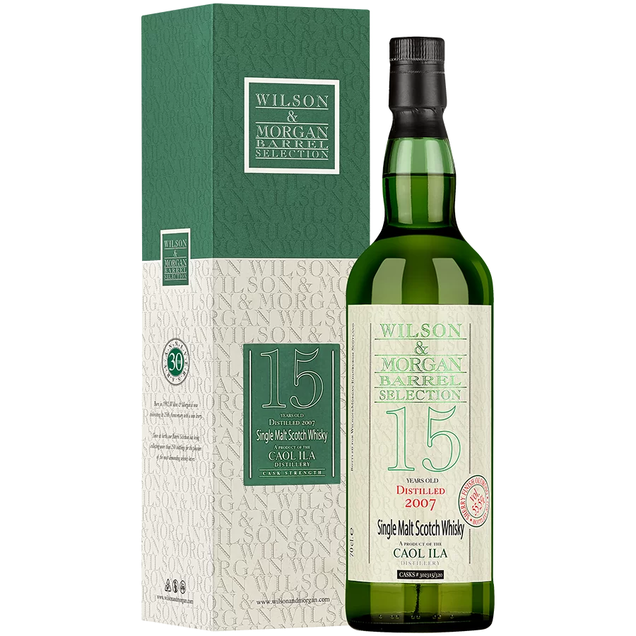 Caol Ila 15 Jahre 2007-22 Single Malt Whisky 55,5% 0,7 ltr. Wilson Morgan Cask Strength - Image 5