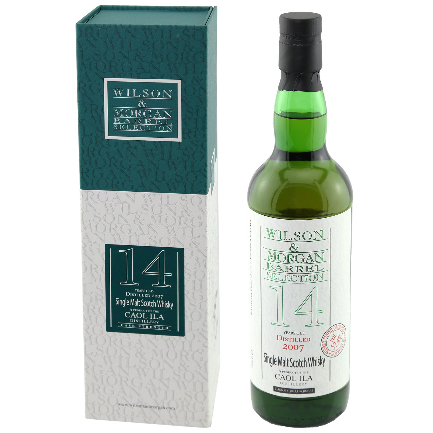 Caol Ila Whisky 14 Jahre (2007-21) Sherry Finish Oloroso, 52,4% 0,7 ltr. Wilson Morgan - Image 2