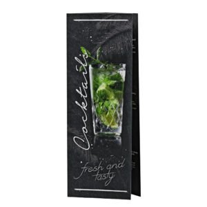Cocktailkarte mit 9 Sorten