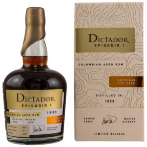 Dictador Episodio I 1999-2021 American Oak Cask Rum / 43% Vol. 0,7 ltr.