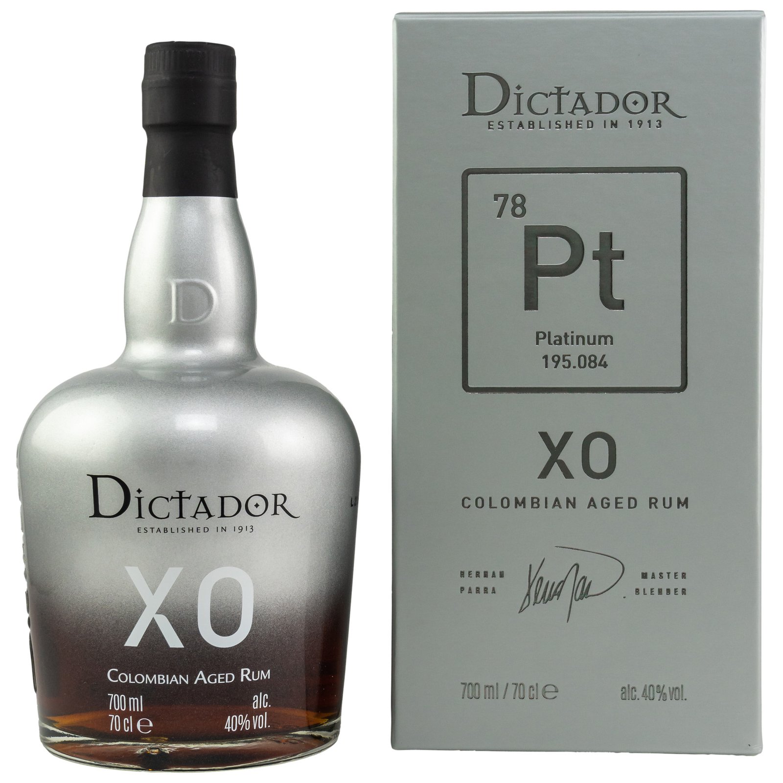 Dictador XO Insolent Colombian Aged Rum in Geschenkpackung, 40% Vol. 0,7 ltr. - Image 4