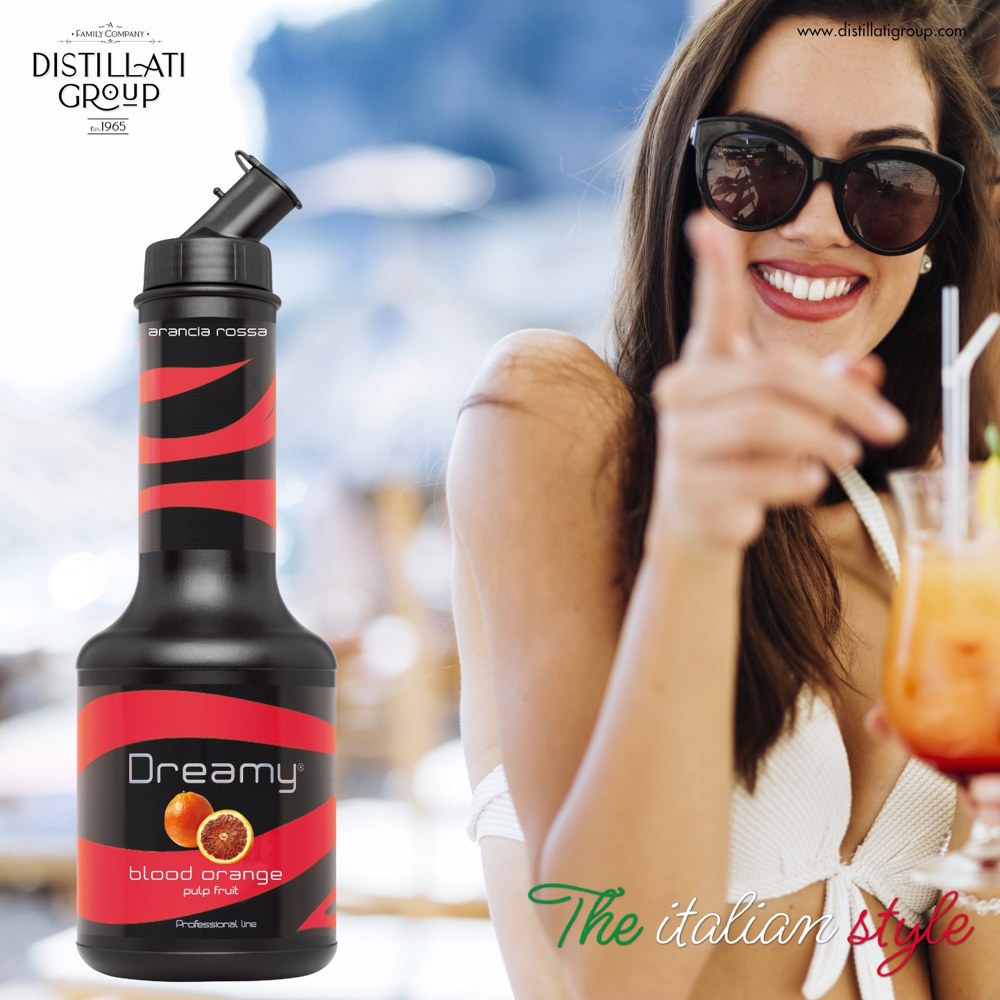 Dreamy Blutorange Fruchtpüree 0,95 ltr. - Image 2