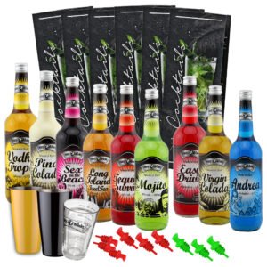 easy drinks Gastro Cocktail Starter Set mit 9 Sorten