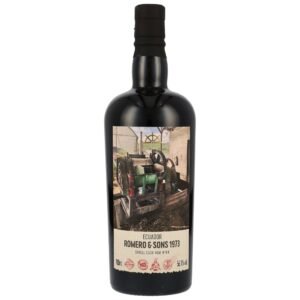 FRC Romero & Sons 1973 Ecuador Rum / 56,1% Vol. 0,7 ltr. / Single Cask #104