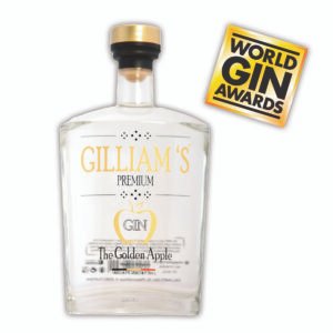 Gilliams Gin / 0,5l 41%Vol / World Gin Award Winner 2017 / Golden Apple