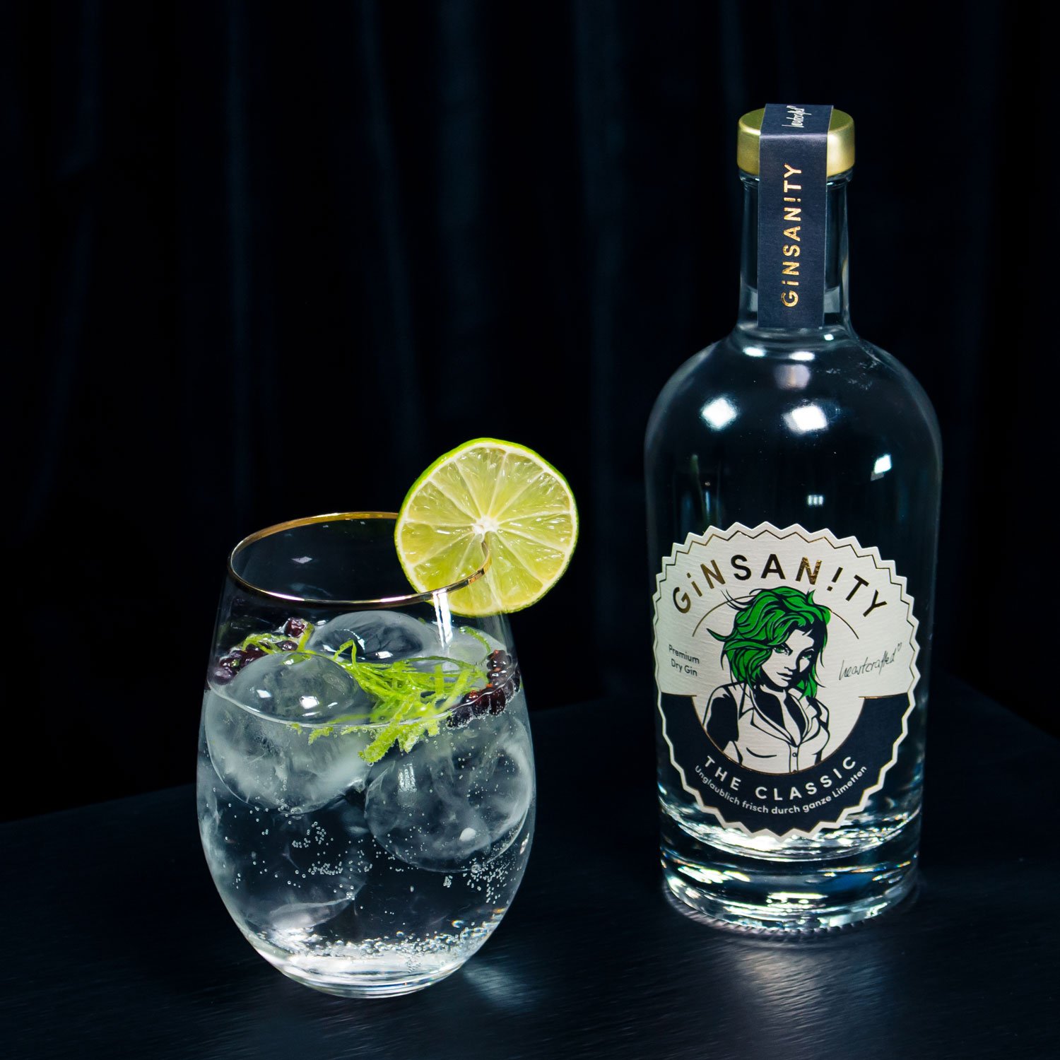 Ginsanity Classic Premium Dry Gin / 42,5% Vol. 0,5 ltr. - Image 3