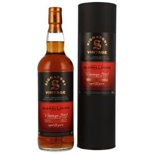 GlenAllachie Whisky 11 Jahre 2012-24 / 48,2% 0,7 ltr. / Signatory Small Batch #8