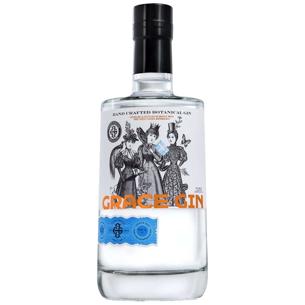 GRACE GIN ohne Geschenkhülle / aus Weintrauben Destillat / 45,7% 0,7l / Griechenland - Image 4
