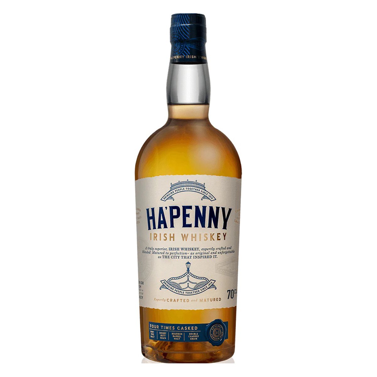 HA´PENNY Original Irish Whiskey Four Cask / 43% Vol. / 0,7 ltr. - Image 5