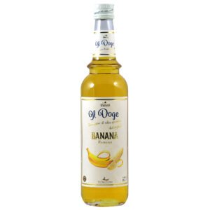 Il Doge Sirup Banane / 0,7 ltr. Alkoholfrei / Glutenfrei / Halal