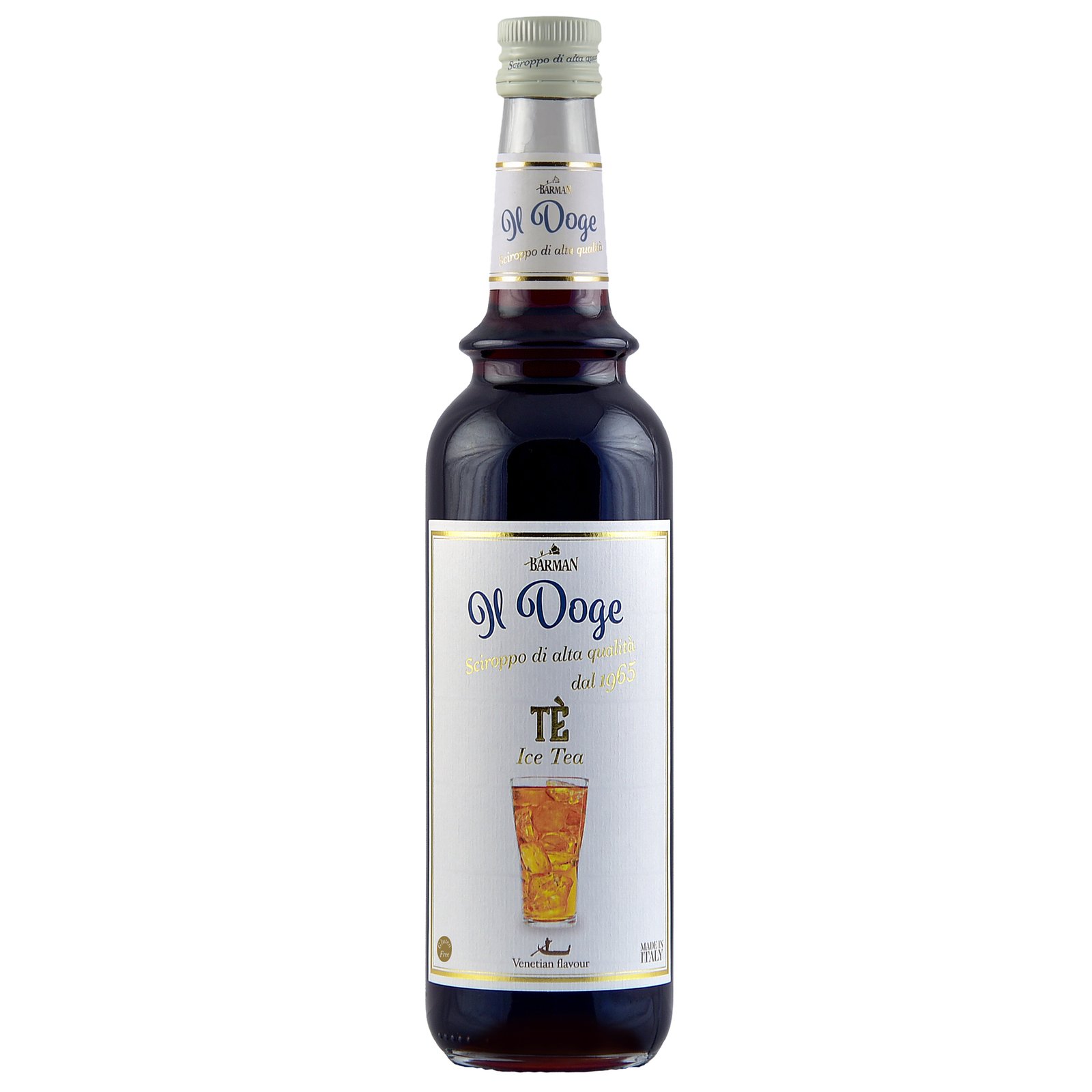 Il Doge Sirup Eistee - Ice Tea / 0,7 ltr. Alkoholfrei / Glutenfrei / Halal