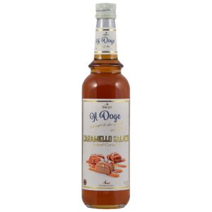Il Doge Sirup gesalzenes Karamell - salted Caramel / 0,7 ltr. Alkoholfrei / Glutenfrei / Halal