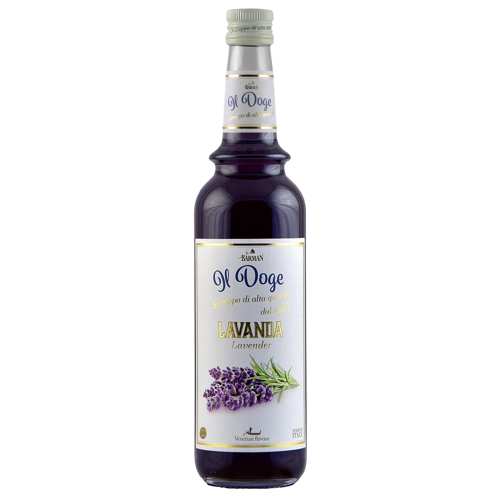 Il Doge Sirup Lavendel / 0,7 ltr. Alkoholfrei / Glutenfrei / Halal - Image 3