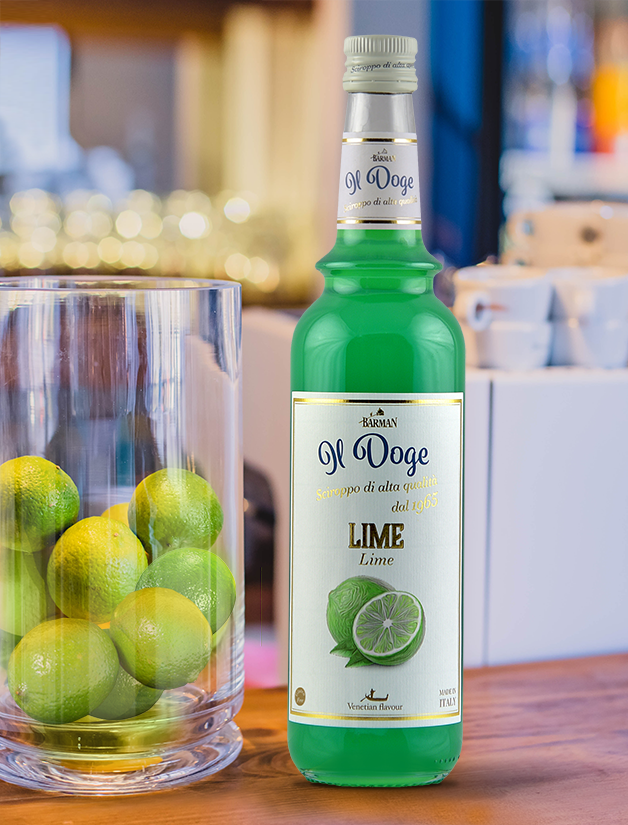 Il Doge Sirup Limette - Lime / 0,7 ltr. Alkoholfrei / Glutenfrei / Halal - Image 2