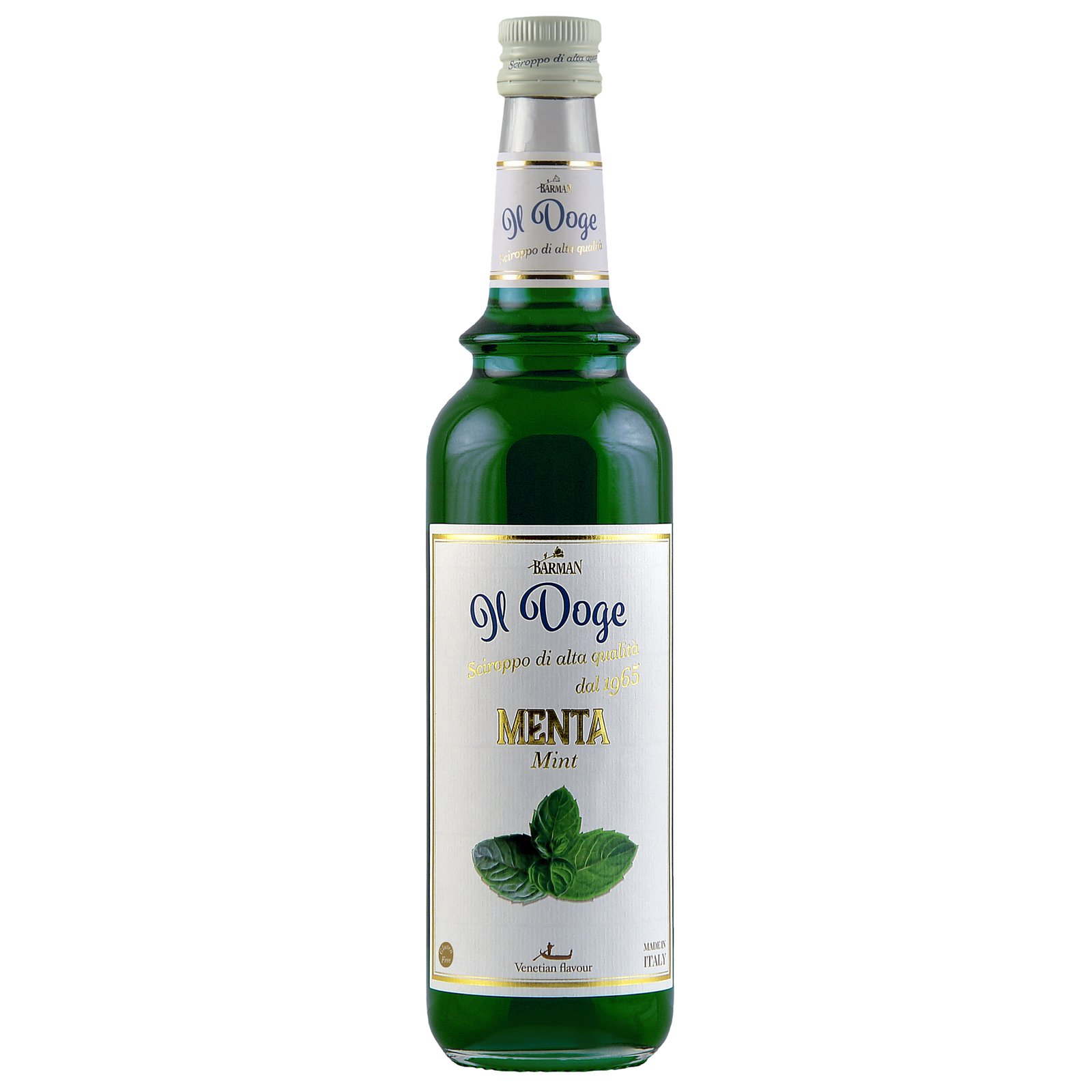 Il Doge Sirup Minze - Pfefferminz / 0,7 ltr. Alkoholfrei / Glutenfrei / Halal