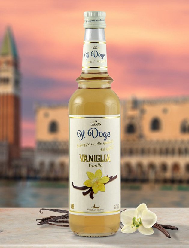 Il Doge Sirup Vanille - Vanilla / 0,7 ltr. Alkoholfrei / Glutenfrei / Halal - Image 2