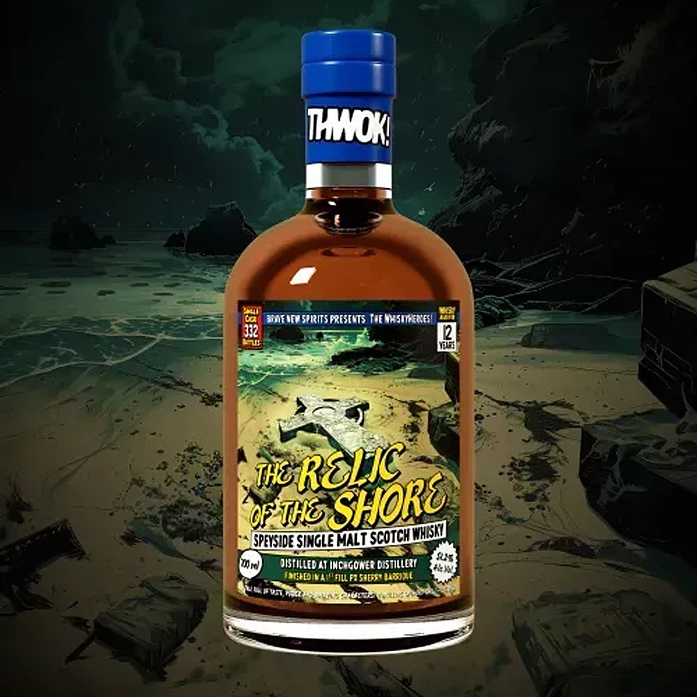 Inchgower 12 Jahre / The Relic of the Shore / Brave New Spirits / 51,2% 0,7l / Whisky Heroes - Image 3