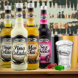 "je 1 Virgin & Pina Colada, Sex on the Beach, Mai Tai Shaker Gelb/