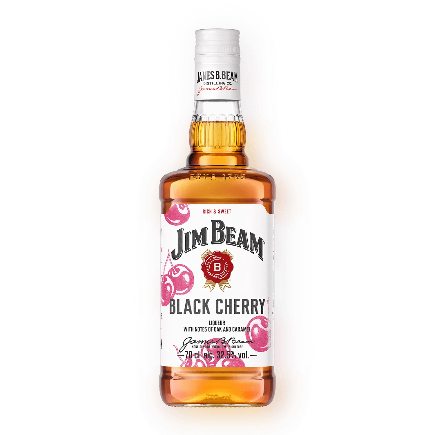 Jim Beam Red Stag Black Cherry Bourbon Whiskey (750 ml)