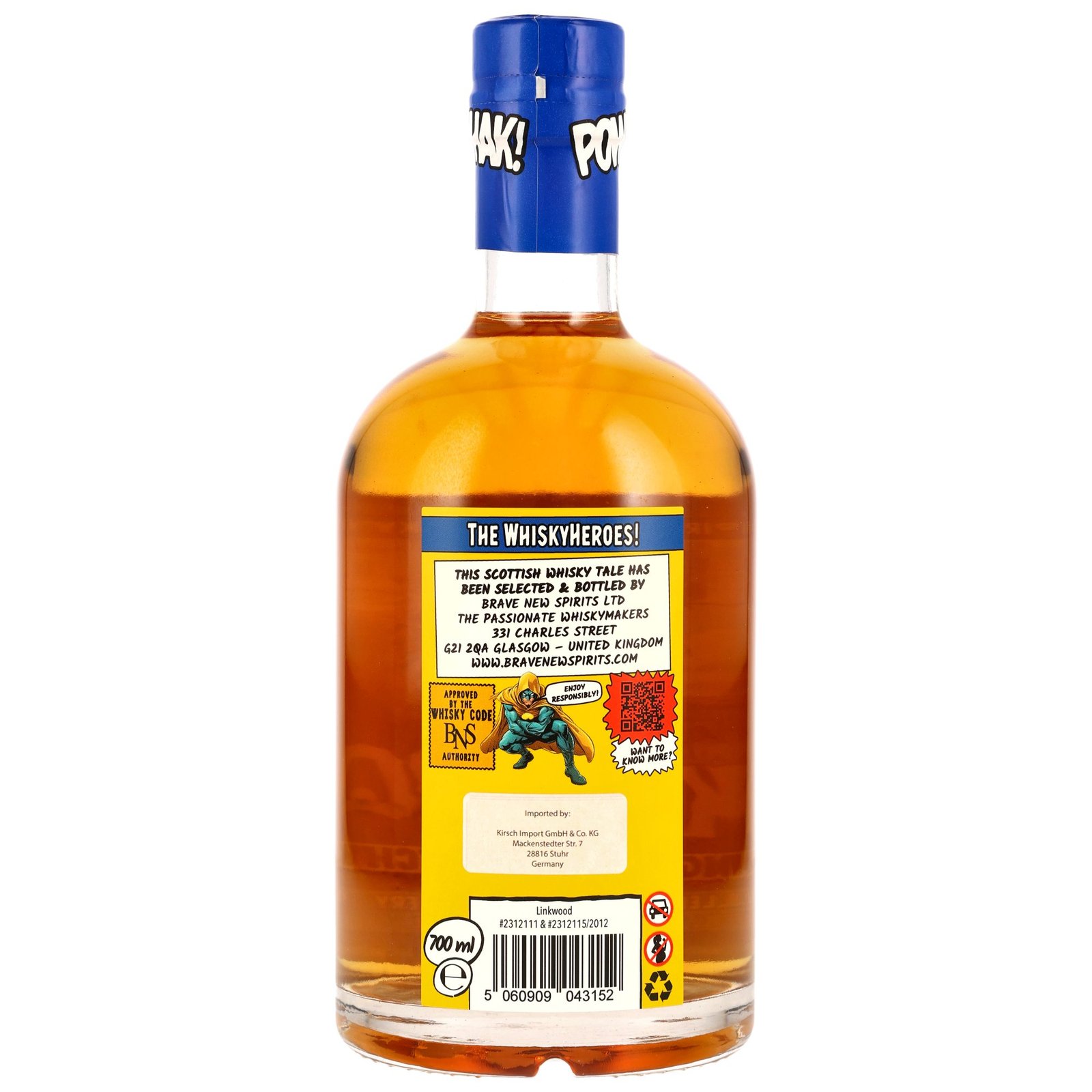 Linkwood 12 Jahre / Back to the Roots / Brave New Spirits / 56,7% 0,7l / Whisky Heroes - Image 2