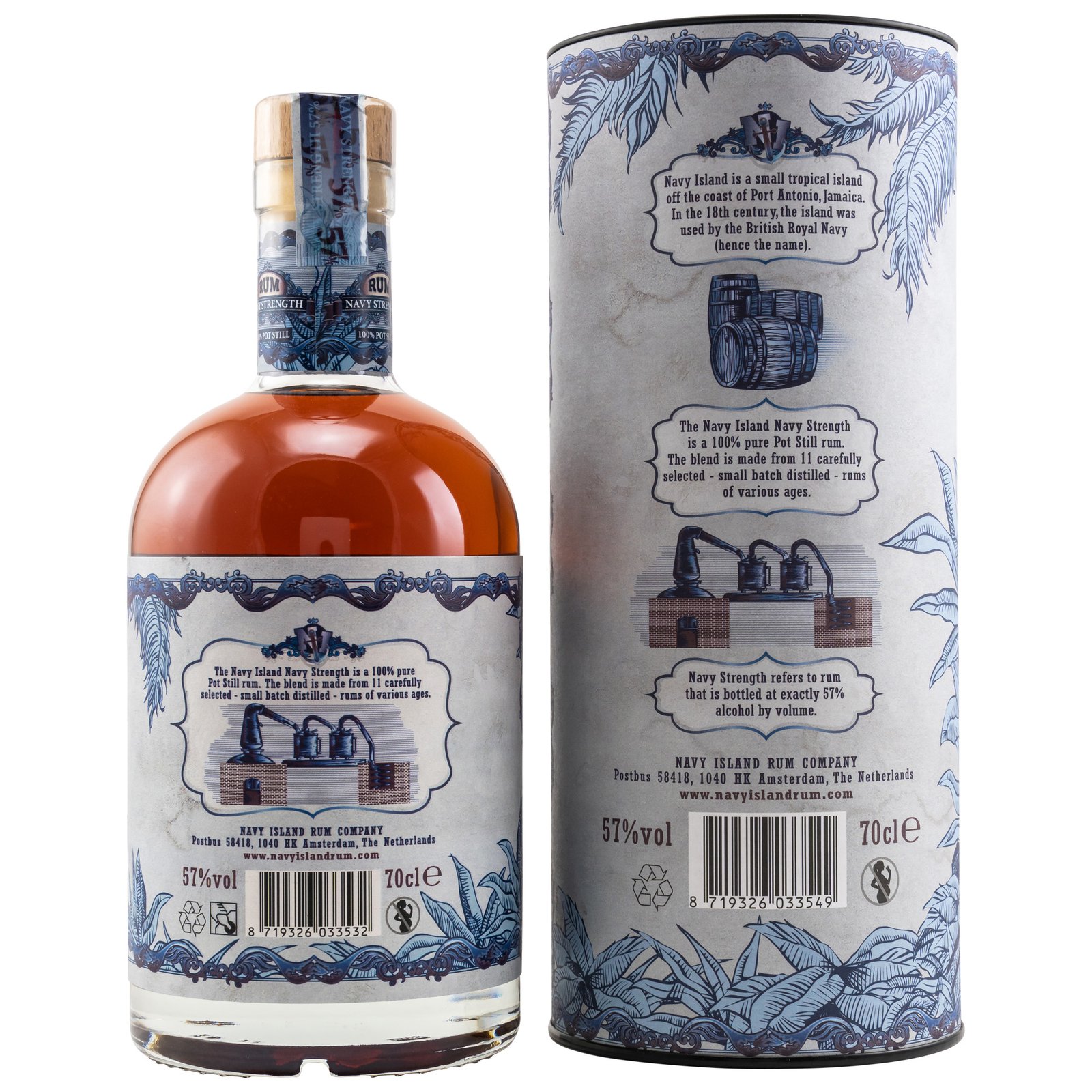 Navy Island Navy Strength / 100% Pot Still Jamaica Rum / 57% 0,7 ltr. - Image 2