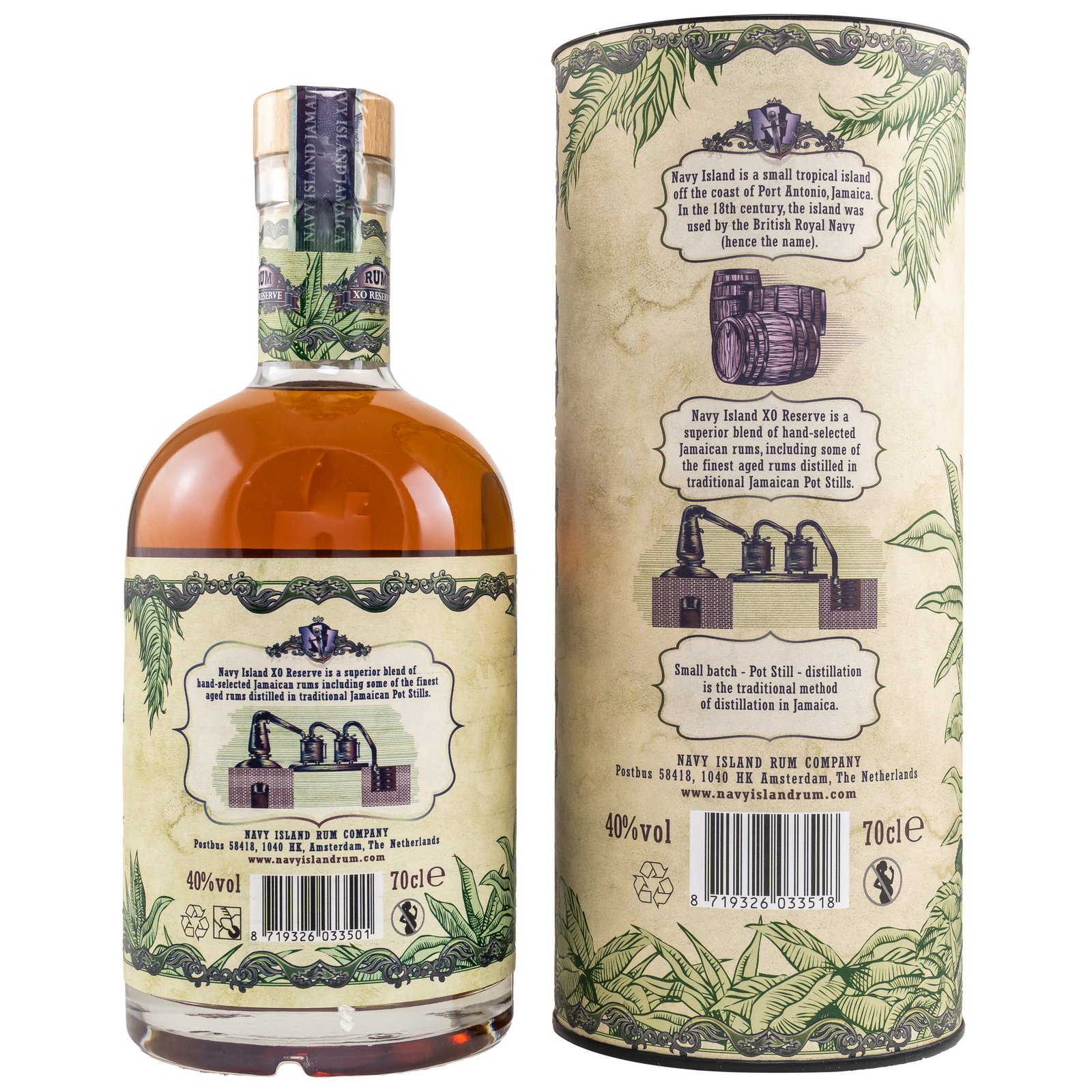 Navy Island XO Reserve / Jamaica Rum / 40% 0,7 ltr. - Image 2