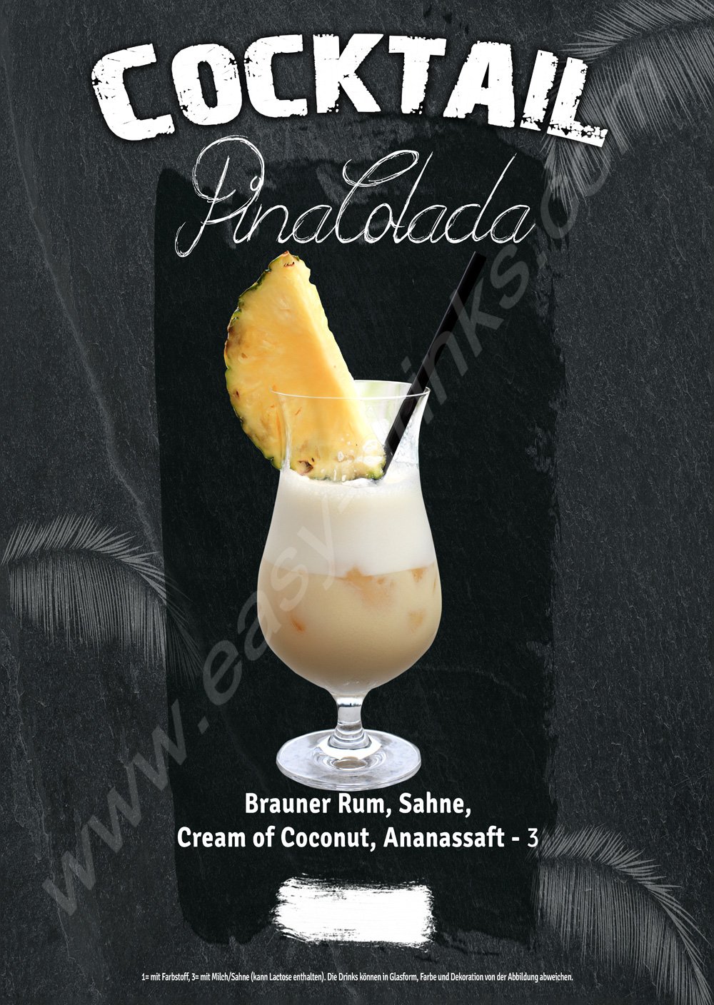 Pina Colada / Fertigcocktail / 22% Vol. 0,7 ltr. - Image 4