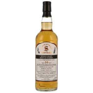 Port Dundas 14 Jahre (2008-2023) Single Grain Whisky, 46% 0,7 ltr. Signatory Vintage