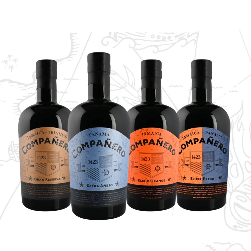Ron Compañero Elixir Extra / 47% Vol. 0,7l / Jamaica & Panama / Rumlikör - Image 3