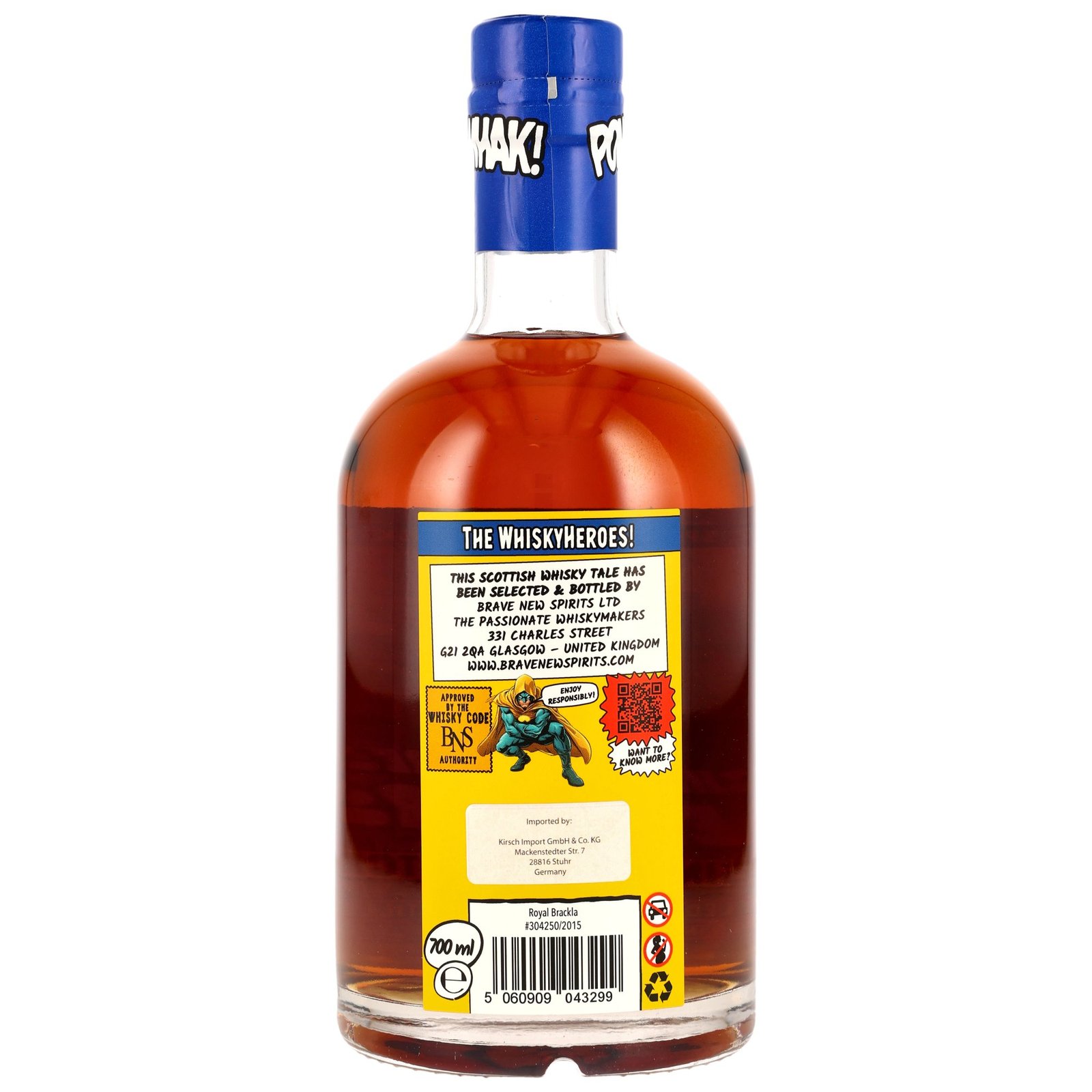 Royal Brackla 9Jahre / Highland Huntress A Silent Pursuit / Brave New Spirits / 53,5% 0,7l / Whisky Heroes - Image 2