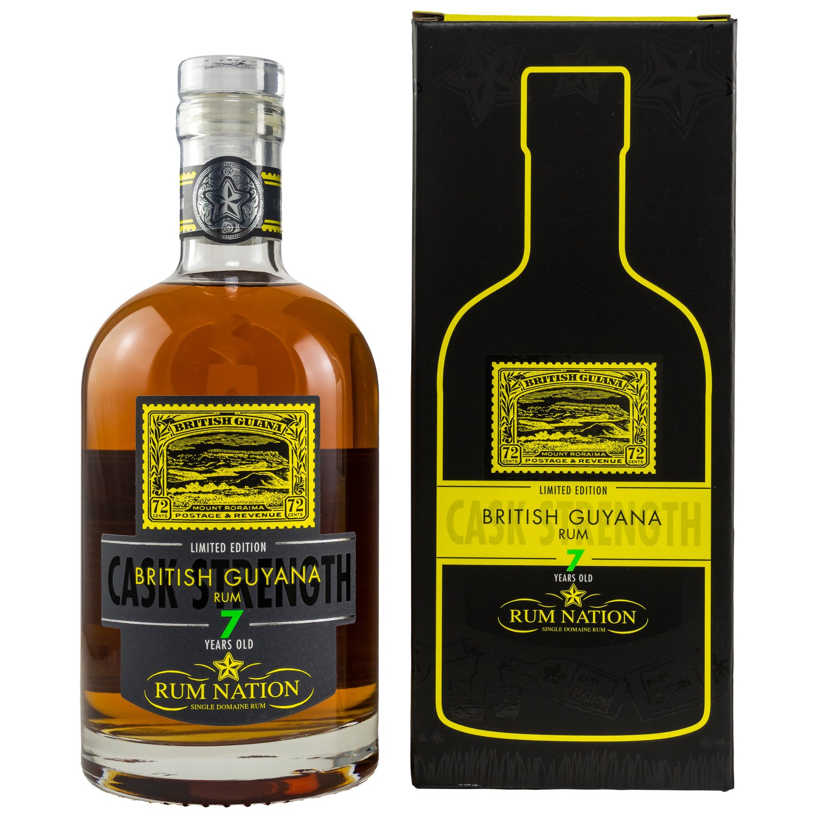 Rum Nation British Guyana 7 Jahre Cask Strength, 59% Vol. 0,7 ltr.