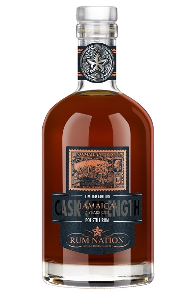 Rum Nation Jamaica 7 Jahre Cask Strength Edition, 61,2% Vol. 0,7 ltr.
