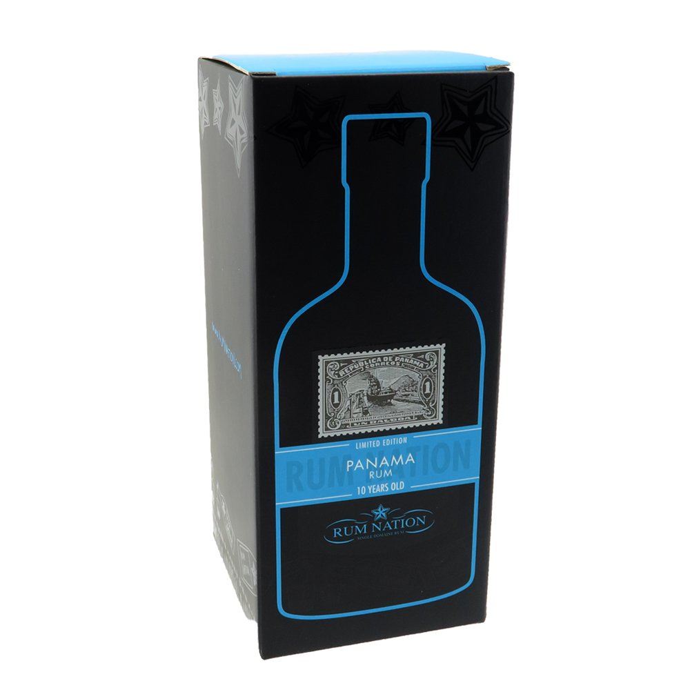 Rum Nation Panama 10 Jahre / Years 40% Vol. 0,7l in Geschenkpackung - Image 3