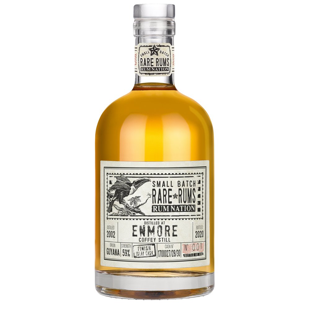 Rum Nation Rare Rum Enmore KFM 18 Jahre (2002-2020) Islay Cask, 59% 0,7 ltr. - Image 2