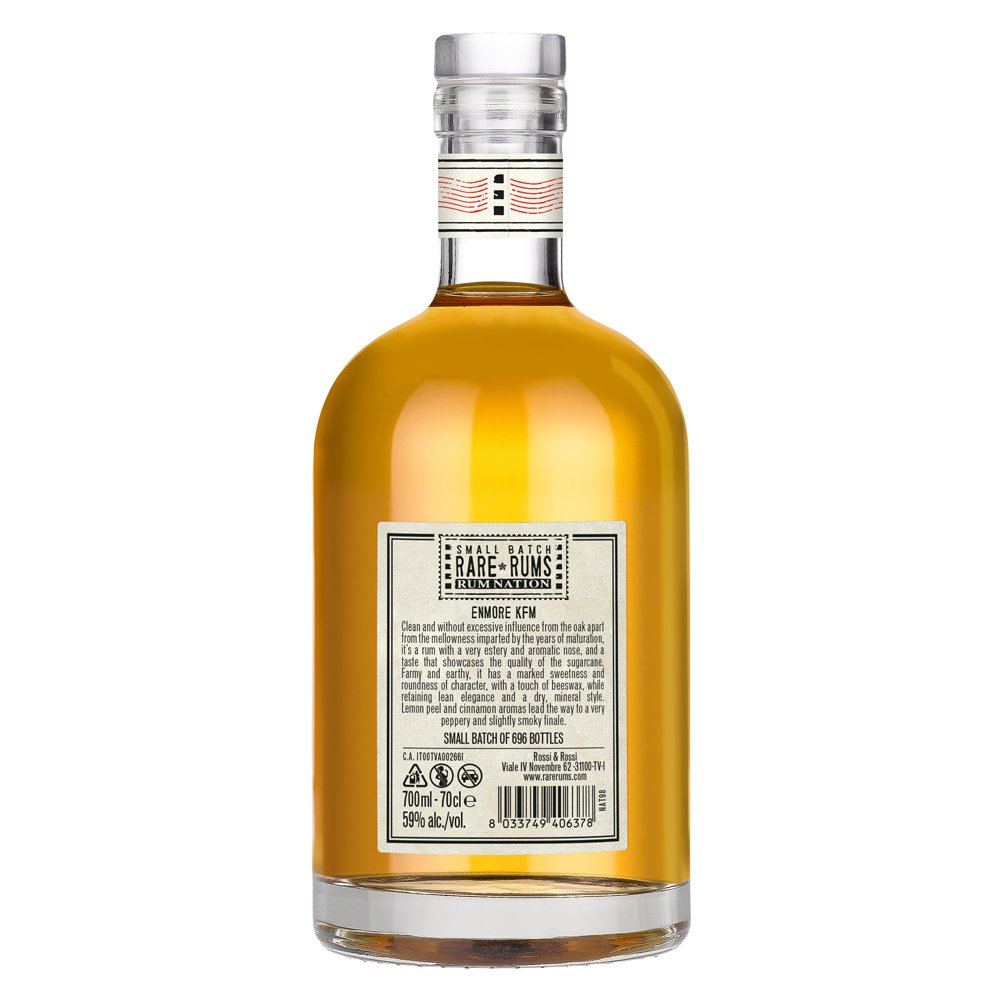 Rum Nation Rare Rum Enmore KFM 18 Jahre (2002-2020) Islay Cask, 59% 0,7 ltr. - Image 3