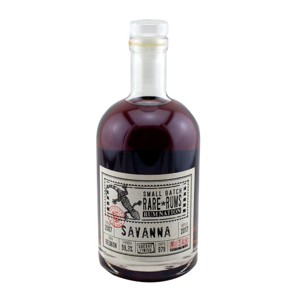 Rum Nation Rare Rum Savanna (2007-2017) Sherry Finish Cask979, 59,3% 0,7 ltr. - Image 2
