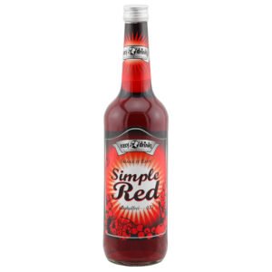 SIMPLE RED / Fertigcocktail / alkoholfrei 0,7 ltr