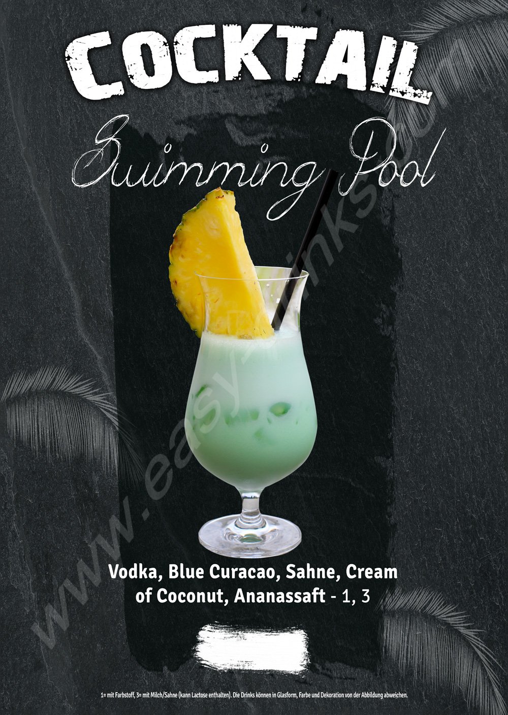 Swimming Pool /Fertigcocktail / 22% Vol. 0,7 ltr. - Image 4