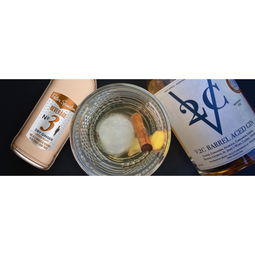 V2C Barrel Aged Gin / 41,5% Vol. 0,5 ltr. / 6 Monate Holzfass gereift - Image 2