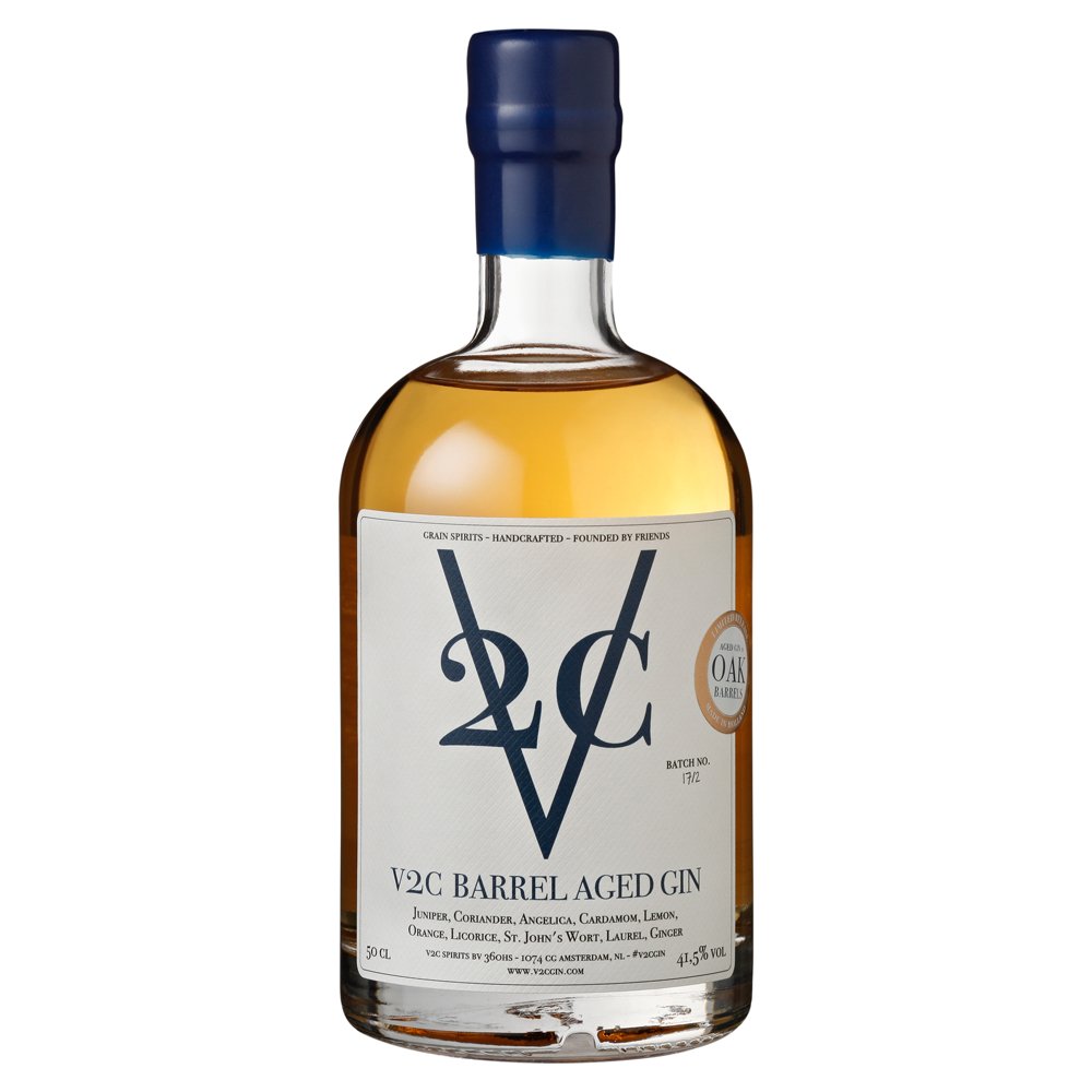 V2C Barrel Aged Gin / 41,5% Vol. 0,5 ltr. / 6 Monate Holzfass gereift - Image 3