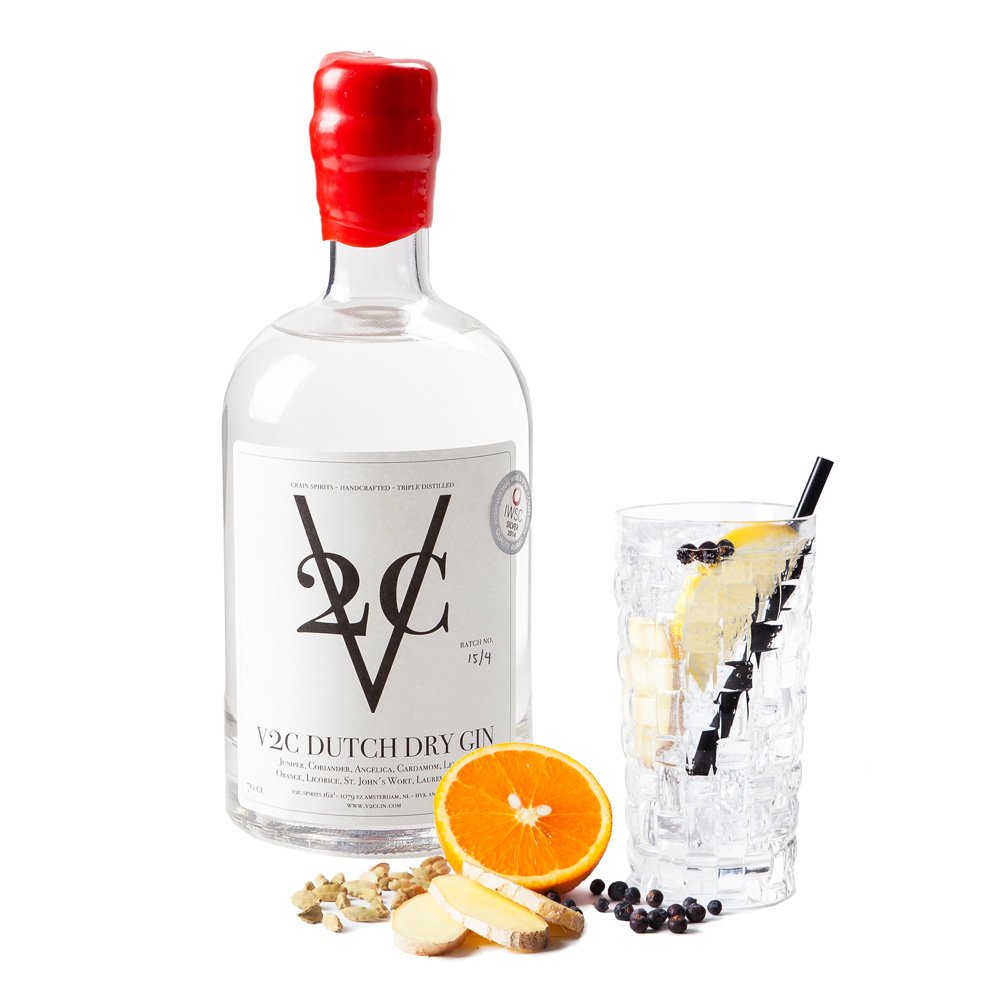V2C Classic Dutch Dry Gin / 41,5% Vol. 0,7 ltr. - Image 2