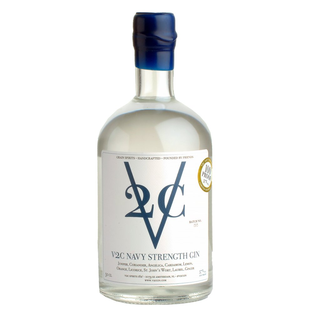 V2C Navy Strenght Gin / 57% Vol. 0,5 ltr. / Dutch Dry Gin - Image 2