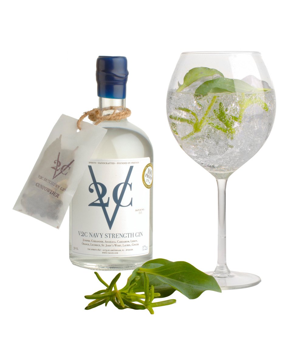 V2C Navy Strenght Gin / 57% Vol. 0,5 ltr. / Dutch Dry Gin - Image 3