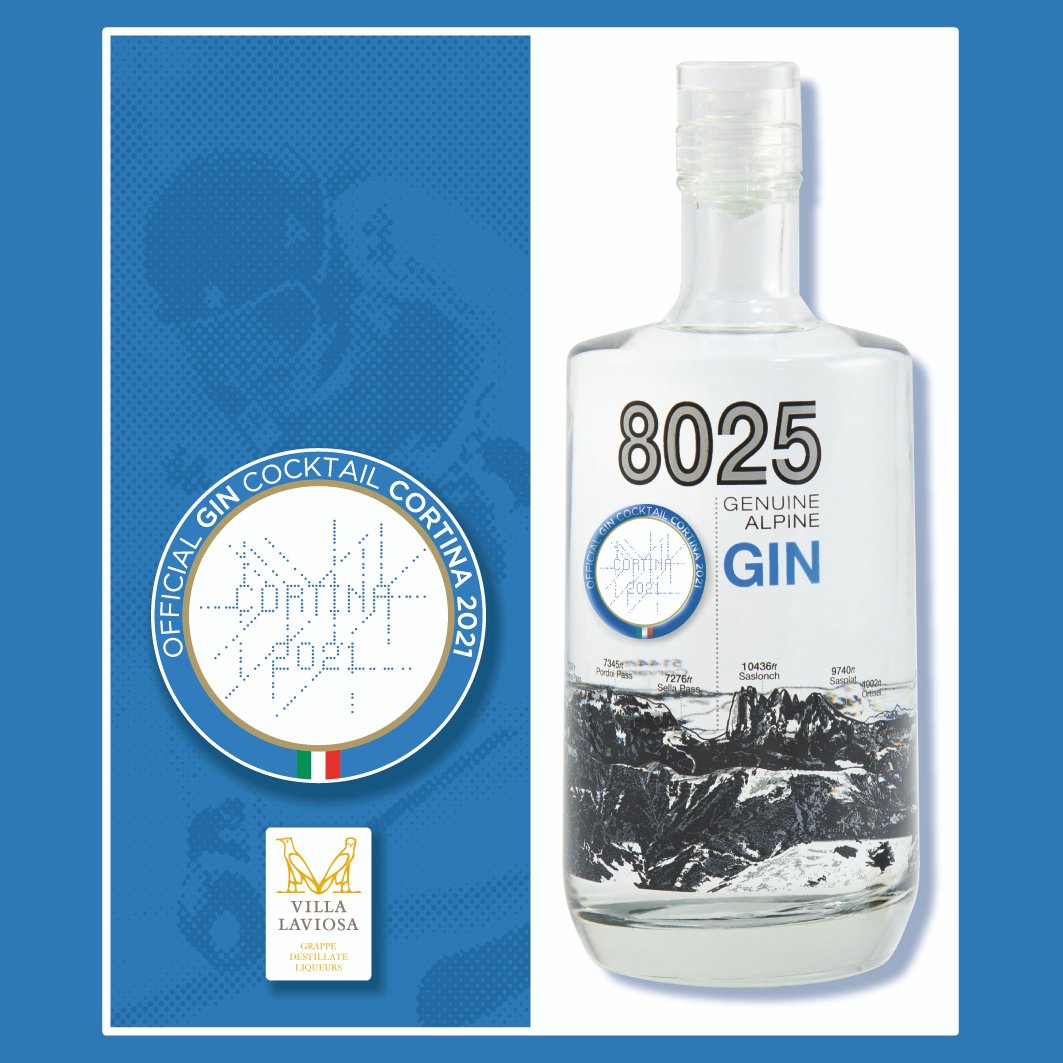 Villa Laviosa 8025 Genuine Alpine Gin / 40% Vol. 0,5 ltr. / Geschenkkarton - Image 4